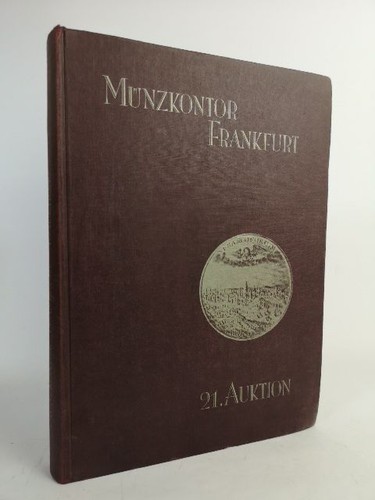 Münzkontor frankfurt 21 - frankfurt.,