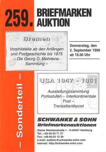 259 schwanke auktion - 259., sept