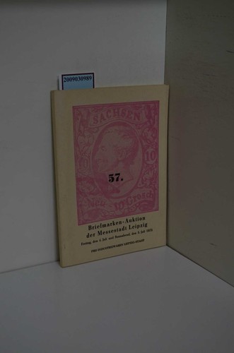 Briefmarken auktion der - 57.briefmarken-auktion,