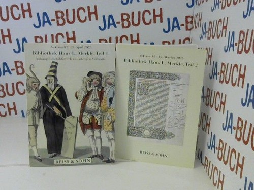 Bibliothek hans merkle - l., teil