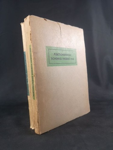 Kunsthandel auktionspreise - [kunsthandel]:,
