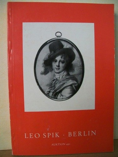 Leo spik auktionskatalog - spik., 491