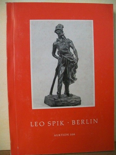 Leo spik auktionskatalog - spik., 508